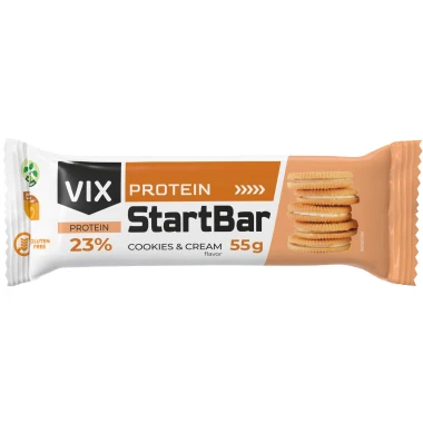 VIX Start Bar proteinová tyčinka cookies & cream 55 g