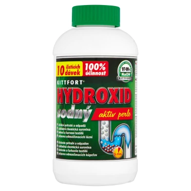 Kittfort Hydroxid sodný aktiv perle 500 g