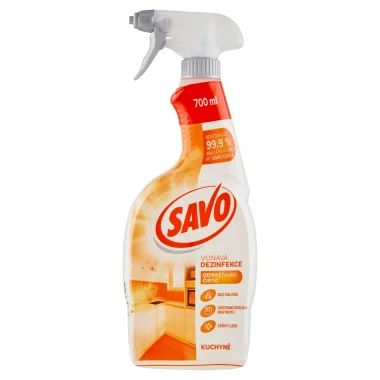 Savo bez chloru Odmašťovač sprej 700 ml