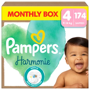 Pampers Harmonie, vel. 4, 174 ks