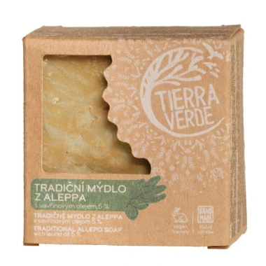Tierra Verde Mýdlo Aleppo 5 % 190 g