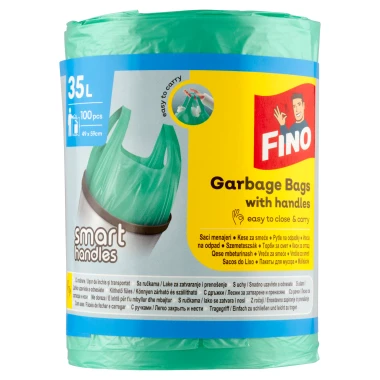 FINO pytle na odpad s uchy 35l 100 ks