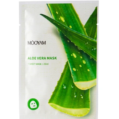 Mooyam pleťová maska s Aloe Vera 25 ml