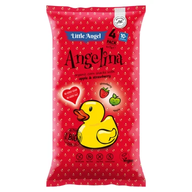 Little Angel BIO snack jahoda 4 x 15 g