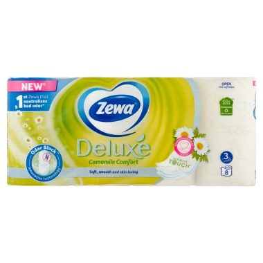 Zewa Deluxe Camomile Comfort Toaletní papír 3vrstvý 8 ks