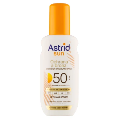 Astrid Sun Mléko na opalování ve spreji SPF 50 150ml