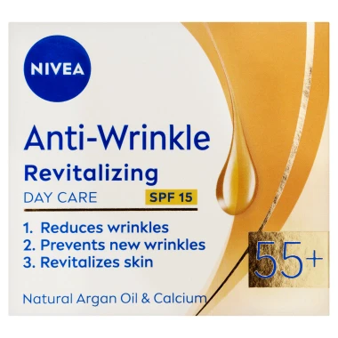 Nivea Obnovující denní krém proti vráskám 55+ OF 15 50ml
