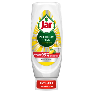 Jar Platinum Plus gel na nádobí Lemon & Lime 545 ml