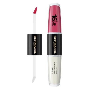 Dermacol 16H Lip Colour - Dlouhotrvající barva na rty č.6, 4 ml + 4 ml