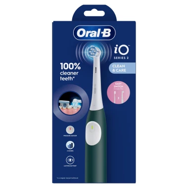 Oral-B iO 2 Elektrický zubní kartáček Forest Green zelený