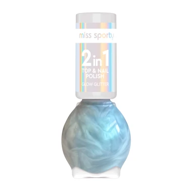 Miss Sporty Lak na nehty Glow Glitter 60
