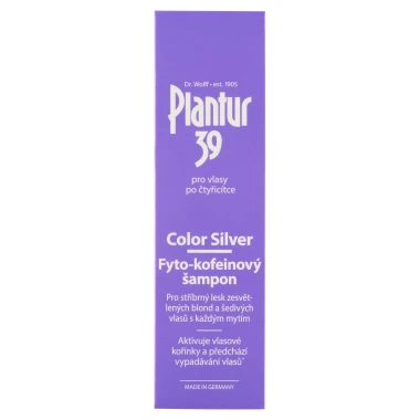 Plantur 39 Color Silver Fyto-kofeinový šampon 250 ml