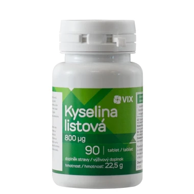 VIX Kyselina listová 90 tablet