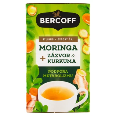 Bercoff Moringa bylinno-ovocný čaj 16 ks