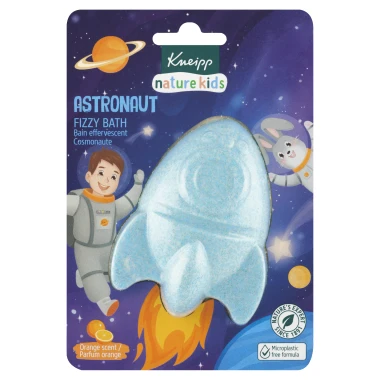 Kneipp Nature Kids Astronaut koupelová bomba s vůní pomeranče 95g
