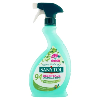 Sanytol Dezinfekce univerzální čistič s esenciálními oleji eukalyptem a mátou origins 500 ml