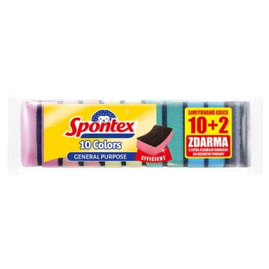 Spontex Color houbičky 10+2 ks