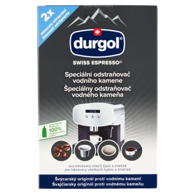 Durgol Swiss Espresso speciální odstraňovač vodního kamene 2 x 125ml