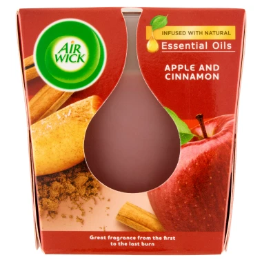 Air Wick svíčka jablko a skořice 105 g