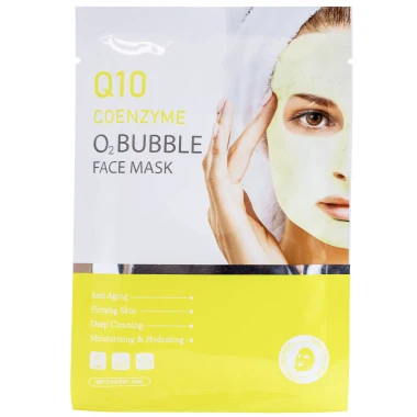 Mooyam pleťová maska Bubble koenzym Q10 25 ml