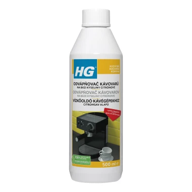 HG Odstraňovač vodního kamene pro espresso a kávovary 500 ml