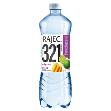 Rajec 321 jemně perlivý s příchutí mango + limetka 0,75 l