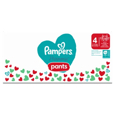 Pampers Harmonie Baby Pants, vel. 4, 168 ks