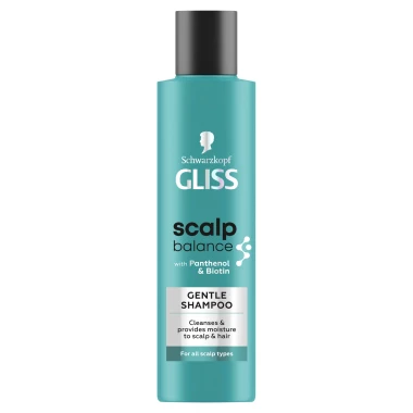 Schwarzkopf Gliss Scalp Balance jemný šampon na vlasy a pokožku hlavy 200ml