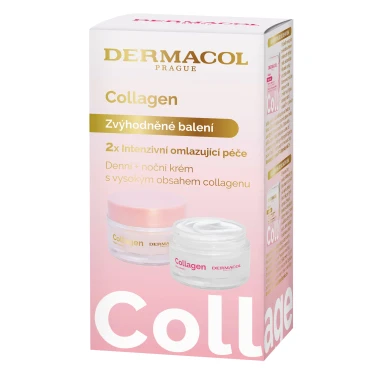 Dermacol Duopack Collagen Plus Denní + noční krém 2 x 50 ml