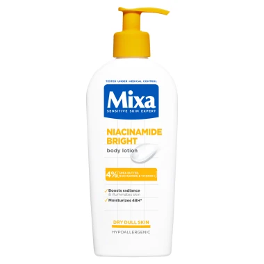 Mixa Niacinamide Bright tělové mléko 250 ml