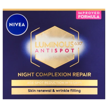 Nivea Luminous630 Noční krém proti pigmentovým skvrnám 50ml