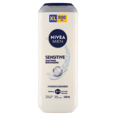 Nivea Men Sensitive 5 v 1 Sprchový gel 500 ml