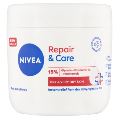 Nivea Repair & Care Tělový krém 400 ml