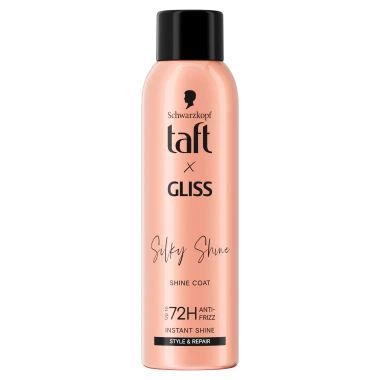 Schwarzkopf Taft x Gliss Silky Shine lesk na vlasy ve spreji 150 ml