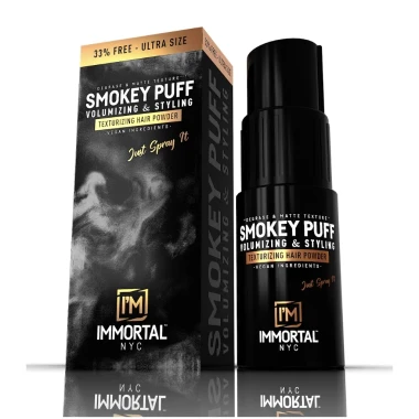 Immortal Smokey Puff Texture Powder stylingový pudr na vlasy 20 g