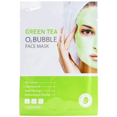 Mooyam pleťová maska Bubble Green Tea