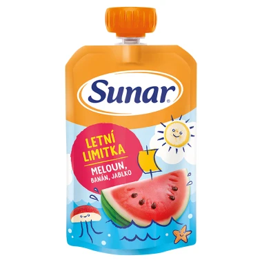 Sunar Ovocná kapsička Meloun 6m+ 100 g