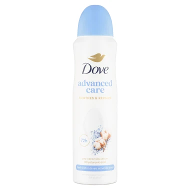 Dove Advanced Care Fresh Cotton and Sea Minerals antiperspirant sprej 150ml