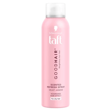 Schwarzkopf Taft Goodhair+ Velvet Jasmine osvěžující sprej 150 ml