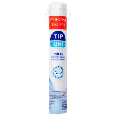 Tip Line Kosmetické tampony 150 ks