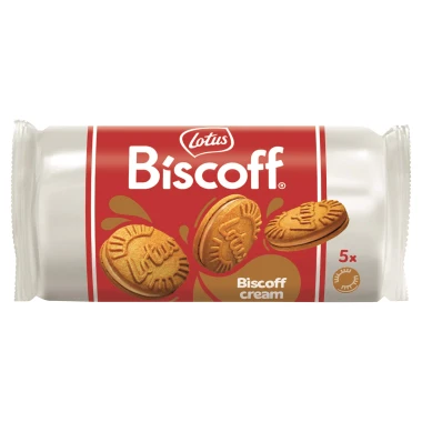 Lotus Biscoff Karamelizované sušenky spojené krémovou náplní z karamelizovaných sušenek 50 g