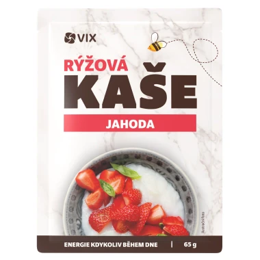 VIX Rýžová kaše jahoda 65 g