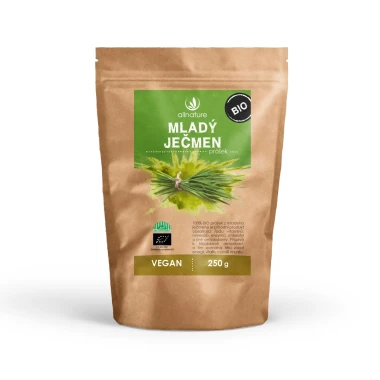 Allnature BIO mladý ječmen prášek 250 g