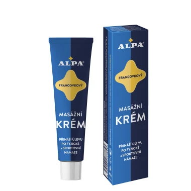 Alpa Francovkový masážní krém 40g