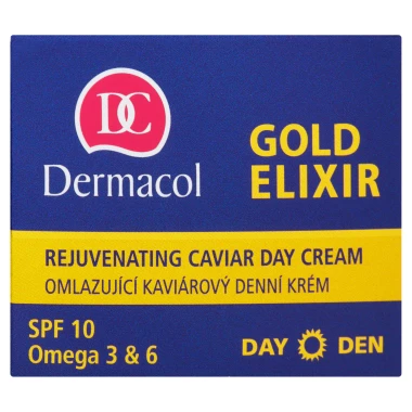 Dermacol Gold Elixir Omlazující kaviárový denní krém 50ml