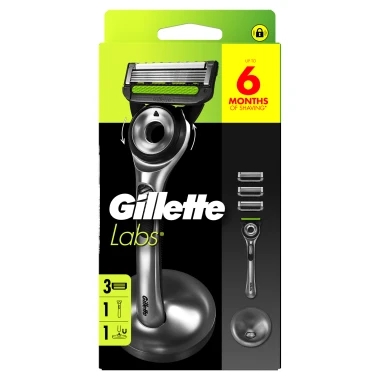 GilletteLabs Pánský holicí strojek s exfoliačním páskem 