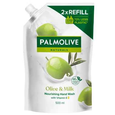 Palmolive Naturals Olive & Milk tekuté mýdlo náhradní náplň 500 ml