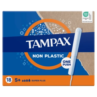 Tampax Super Plus Tampony s aplikátorem 18 ks