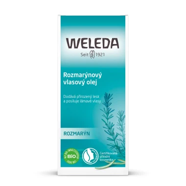 Weleda BIO vlasový olej rozmarýn 50 ml
