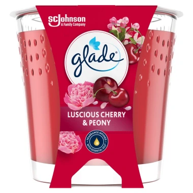Glade Svíčka Luscious Cherry&Peony 112 g